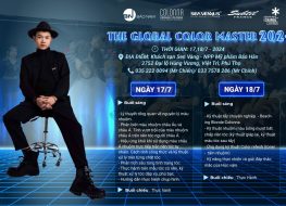 Khóa màu nhuộm The Global Color Master 2024 – Level 1 – Việt Trì