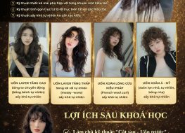 Khóa Học Cắt Uốn Thịnh Hành 2026 – Giảng Sư Junsen Đột Phá Công Nghệ Mềm Hóa